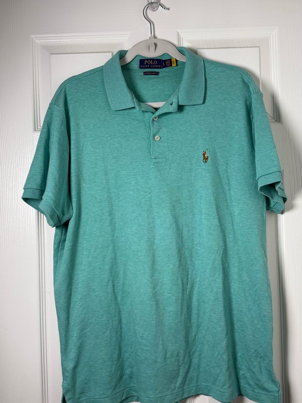 Polo by Ralph Lauren Seafoam Green Short-Sleeve Polo